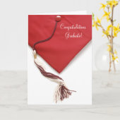 Gefeliciteerd afstuderen kaart (Gele Bloem)