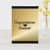 Gefeliciteerd Afstuderen Kaart (Gele Bloem)