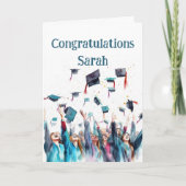 Gefeliciteerd Afstuderen Kaart (Voorkant)