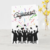 Gefeliciteerd - Afstuderen Kaart (Gele Bloem)