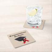 GEFELICITEERD AFSTUDEREN KARTONNEN ONDERZETTERS (Insitu)