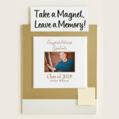 Gefeliciteerd Afstuderen Klasse van 20XX Foto Magneet