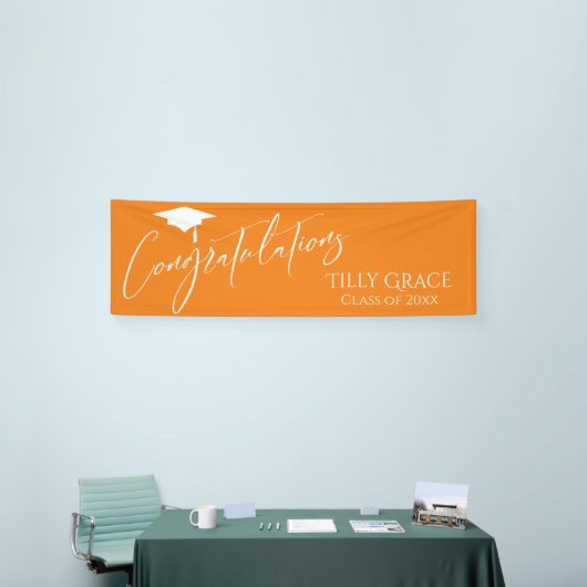 Gefeliciteerd Afstuderen Klasse van Helder Sinaasa Spandoek (Beurs)