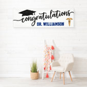 Gefeliciteerd Afstuderen Medische Doctor Spandoek (Insitu)