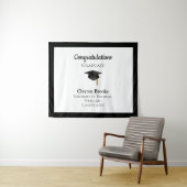 Gefeliciteerd Afstuderen met Pet Wandkleed (In Situ (horizontaal))