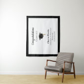 Gefeliciteerd Afstuderen met Pet Wandkleed (In situ)