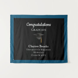 Gefeliciteerd Afstuderen met Pet Wandkleed