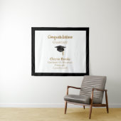 Gefeliciteerd Afstuderen met Pet Wandkleed (In Situ (horizontaal))