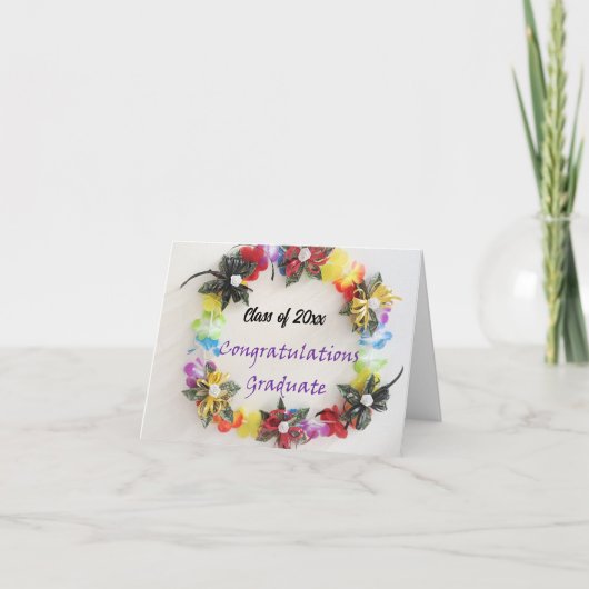 Gefeliciteerd Afstuderen - Money Lei Design card (Voorkant)