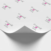 Gefeliciteerd afstuderen naam klas van 20XX jaar h Cadeaupapier (Hoek)