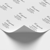Gefeliciteerd afstuderen naam universiteit naam kl cadeaupapier (Hoek)
