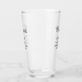Gefeliciteerd afstuderen naam universiteit naam kl glas (Links)