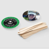 Gefeliciteerd Afstuderen Naam Vet Teksthandventila Handwaaier (Niet-gemonteerd)