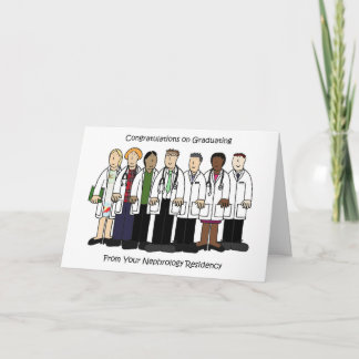 Gefeliciteerd Afstuderen Nephrologie Residency Kaart