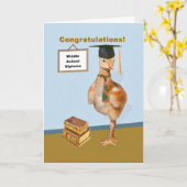 Gefeliciteerd, Afstuderen op de middelbare school Kaart (Gele Bloem)