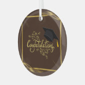 Gefeliciteerd Afstuderen Ornament (Voorkant links)