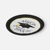 Gefeliciteerd Afstuderen Papieren Bordje (Gekanteld)