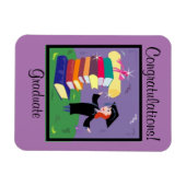 Gefeliciteerd Afstuderen! Party Favor Magneten (Horizontaal)