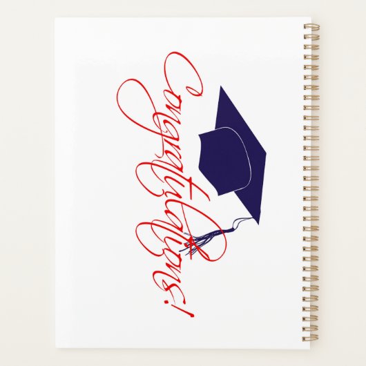 Gefeliciteerd afstuderen pet planner (Achterkant)