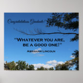 Gefeliciteerd Afstuderen! Poster (Voorkant)