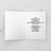 Gefeliciteerd Afstuderen radiologie gradengraad Kaart (Binnen)