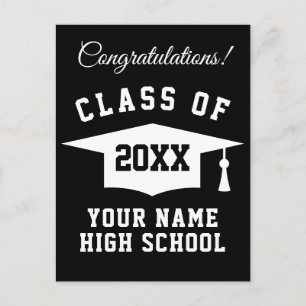 Gefeliciteerd afstuderen schooljaar 2023 briefkaart