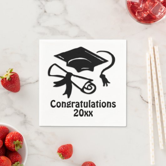 Gefeliciteerd Afstuderen Servetten (Insitu)