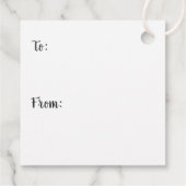 Gefeliciteerd Afstuderen Shih Tzu Dogs Bedankjes Labels (Achterkant)