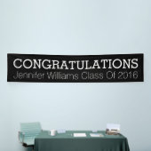 Gefeliciteerd Afstuderen Spandoek (Beurs)