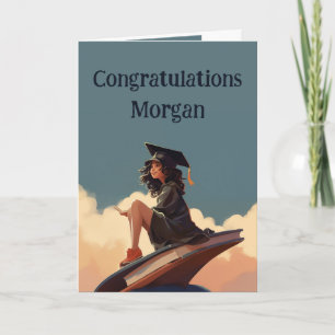 Gefeliciteerd Afstuderen Trots op U Kaart