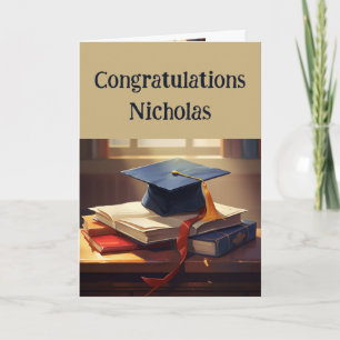 Gefeliciteerd Afstuderen Trots op U Kaart