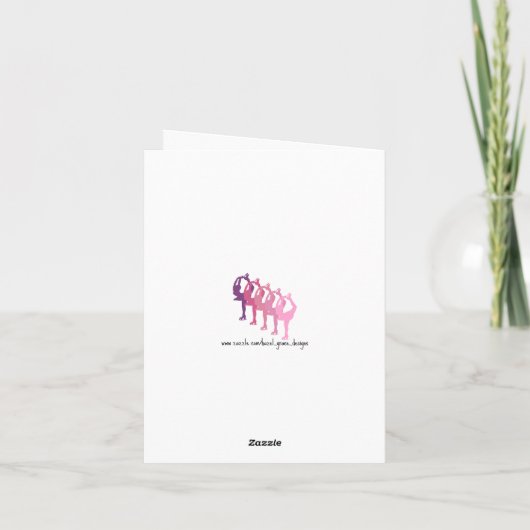 Gefeliciteerd Afstuderen Vrouw Skaters Afstudeerde Kaart (Achterkant)