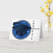 Gefeliciteerd Afstuderen Wenskaart Kaart (Gele Bloem)