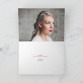 Gefeliciteerd Afstuderen Wenskaart voor schoolkleu Kaart (Binnen)