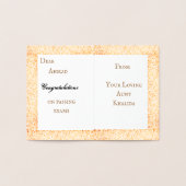 Gefeliciteerd Alf Mabrook Folie Kaarten (Binnen)