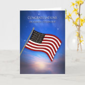 Gefeliciteerd, Amerikaanse BURGER, Amerikaanse vla Kaart (Gele Bloem)