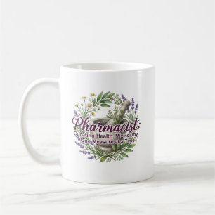 Gefeliciteerd apotheker nieuwe baan koffiemok