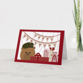 Gefeliciteerd, Army Green Baret Soldier! Kaart