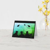 Gefeliciteerd ASL Afstuderen Wenskaart Kaart (Gele Bloem)