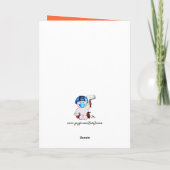 Gefeliciteerd Baby Boy ( Carpenter Theme) Kaart (Achterkant)