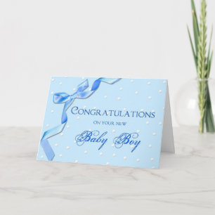Gefeliciteerd - Baby Boy Kaart