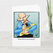 Gefeliciteerd Baby Boy Kaart "Spectickles" (Voorkant)