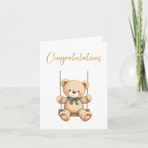 Gefeliciteerd Baby Kaart