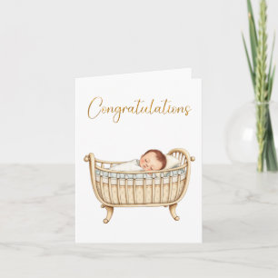 Gefeliciteerd Baby Kaart