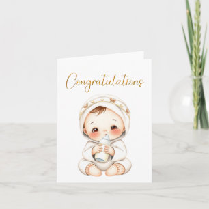 Gefeliciteerd Baby Kaart