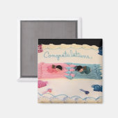 Gefeliciteerd, Baby! Magneet (Voorkant / Achterkant)