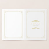 Gefeliciteerd Ballet Dancer Gold Confetti Kaart (Binnen)