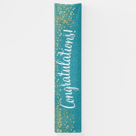 Gefeliciteerd Banner (Verticaal)