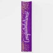 Gefeliciteerd Banner (Verticaal)