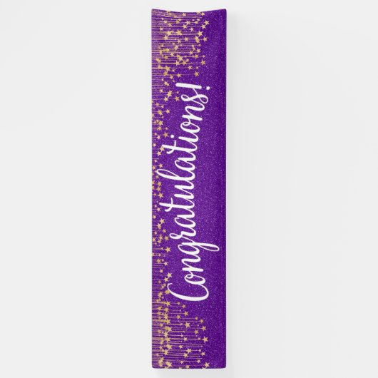 Gefeliciteerd Banner (Verticaal)